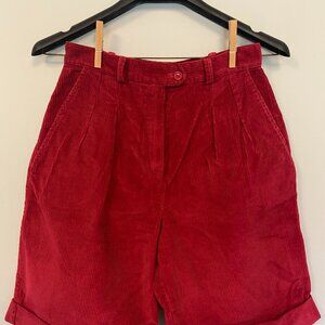 Corduroy bermuda shorts - Vintage